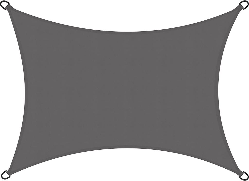 Polyester Sunshade Sheet Grey Color 3M x 3M 160GMS