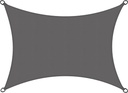 Polyester Sunshade Sheet Grey Color 3M x 3M 160GMS
